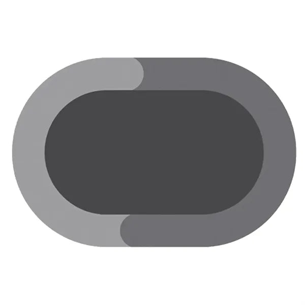 Oval Diatom Mud Bathroom Rug