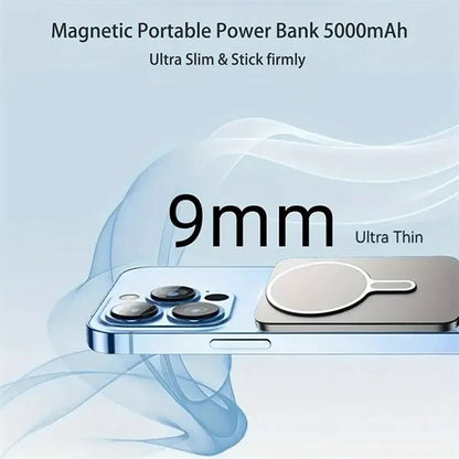 MagSafe 5000mah Wireless Magnetic Powerbank