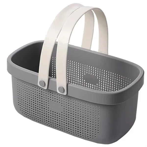 Portable Plastic Shower Storage Basket