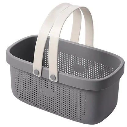 Portable Plastic Shower Storage Basket