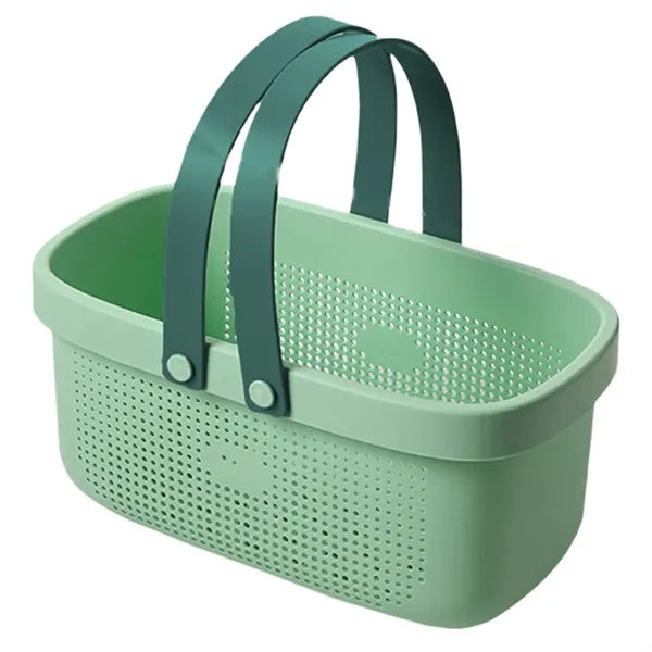 Portable Plastic Shower Storage Basket