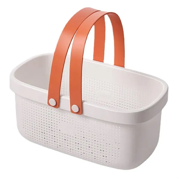 Portable Plastic Shower Storage Basket