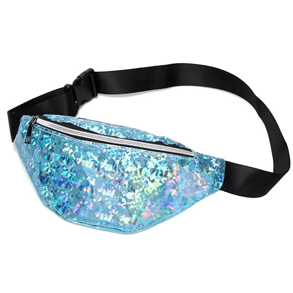 Colorful Sequins Personalized Waist Bag