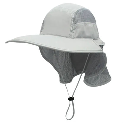 Outdoor Large Brim Neck Cap