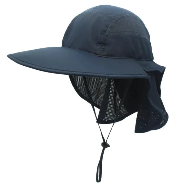 Outdoor Large Brim Neck Cap