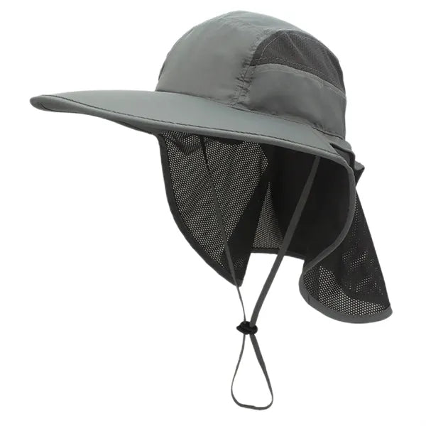 Outdoor Large Brim Neck Cap