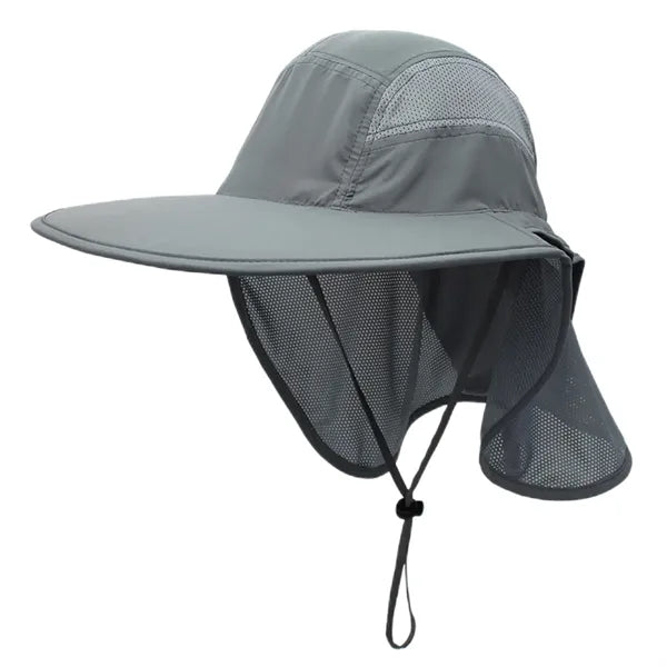 Outdoor Large Brim Neck Cap