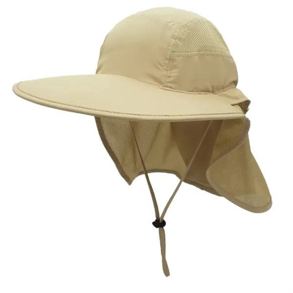 Outdoor Large Brim Neck Cap