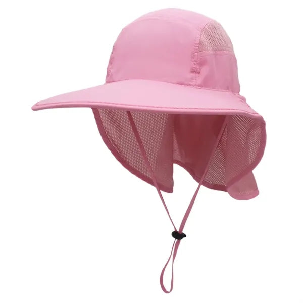 Outdoor Large Brim Neck Cap