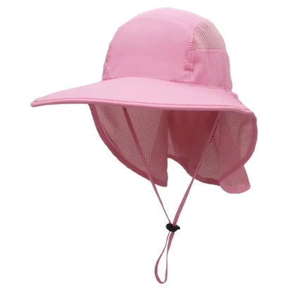 Outdoor Large Brim Neck Cap