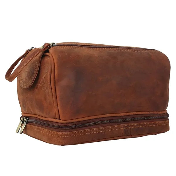Leather Toiletry Bag