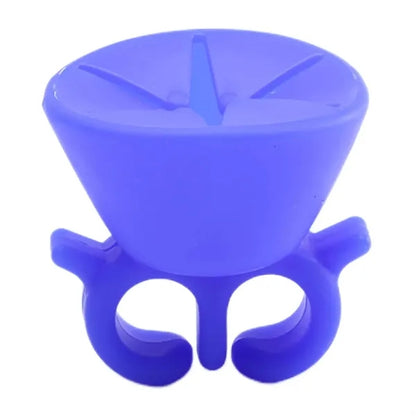 Silicone Nail Polish Wearable Holder Ring