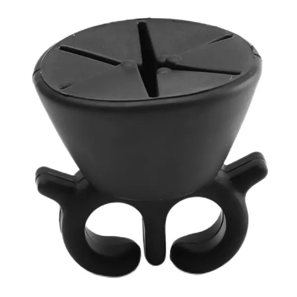 Silicone Nail Polish Wearable Holder Ring