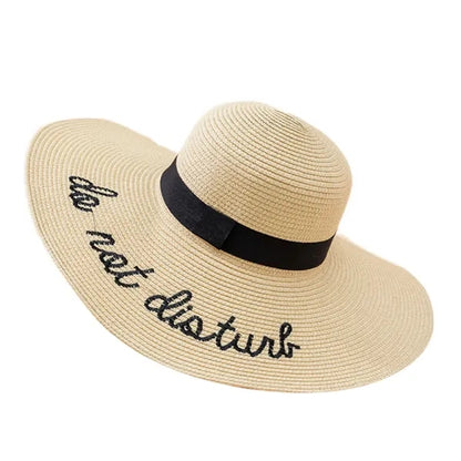 Wide Brim Beach Sun Hat
