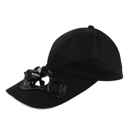 Solar Power Fan Baseball Cap
