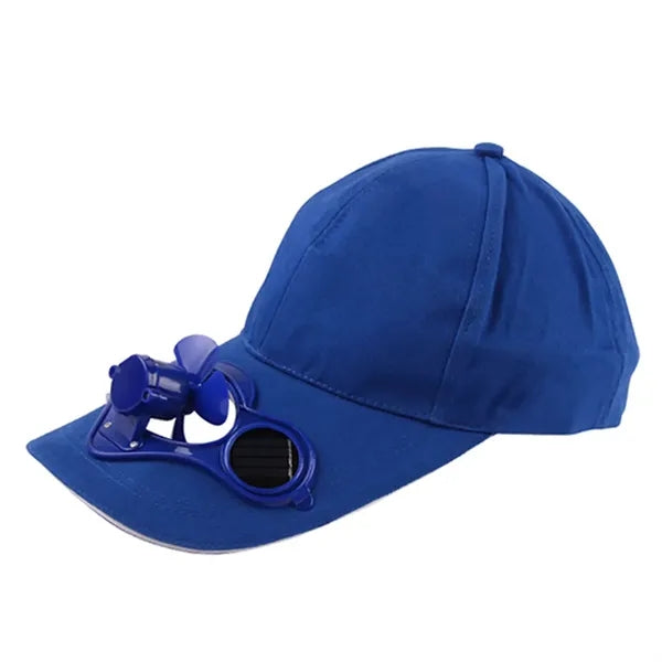 Solar Power Fan Baseball Cap