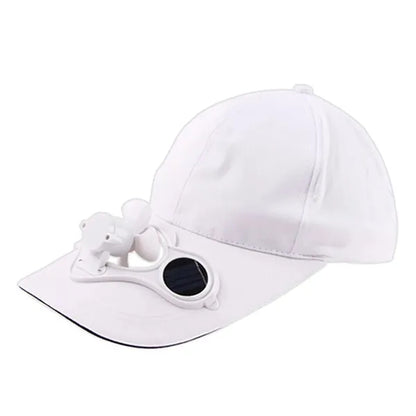Solar Power Fan Baseball Cap