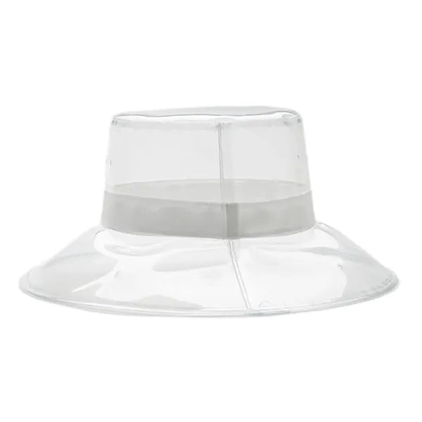 Pvc Wide Brim Bucket Hat