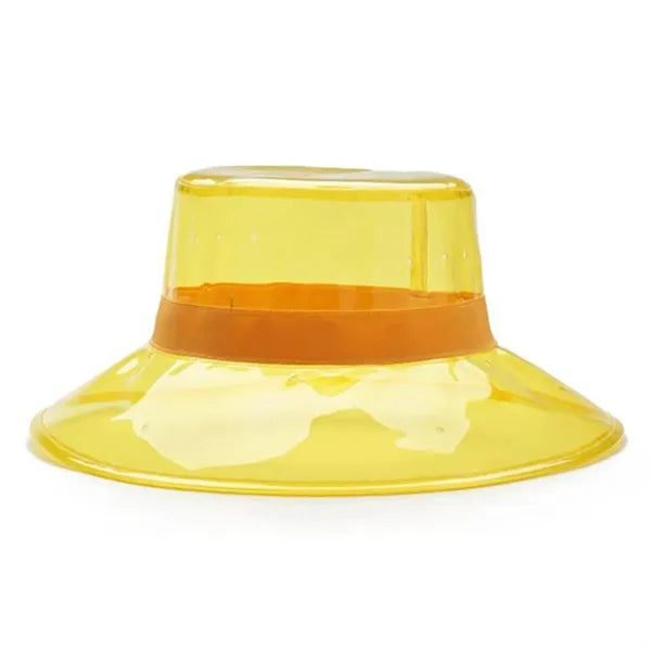 Pvc Wide Brim Bucket Hat