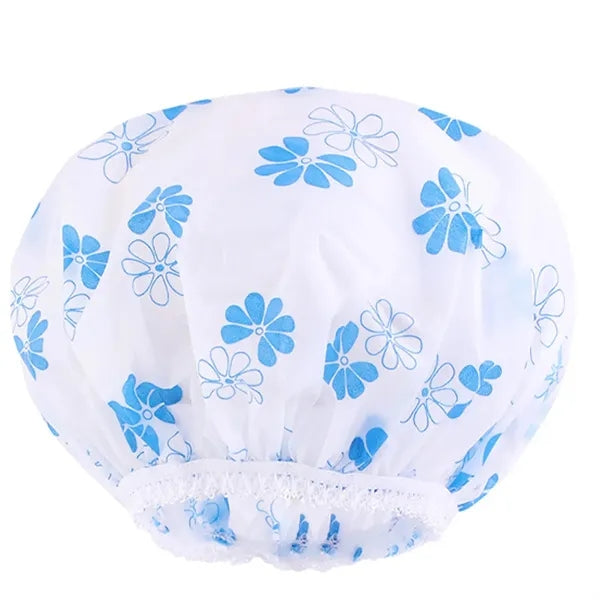 Printed Pattern Shower Caps