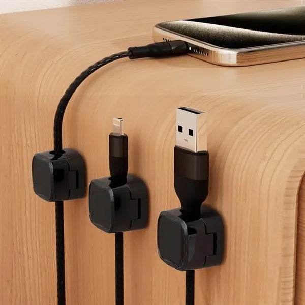 6 Pcs Magnetic Data Cable Organizer