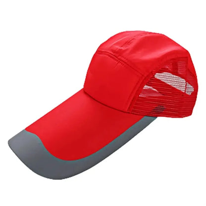 Extra Long Brim Mesh Baseball Cap
