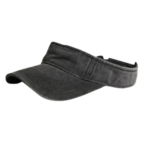 Stonewashed Cotton Visor Baseball Cap