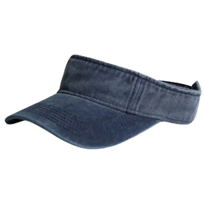Stonewashed Cotton Visor Baseball Cap