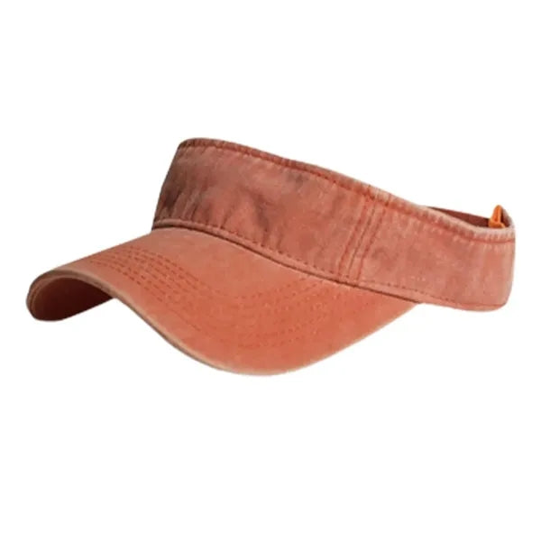 Stonewashed Cotton Visor Baseball Cap