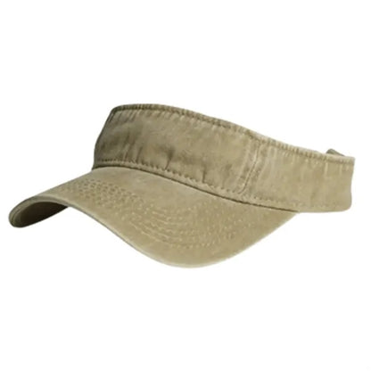 Stonewashed Cotton Visor Baseball Cap