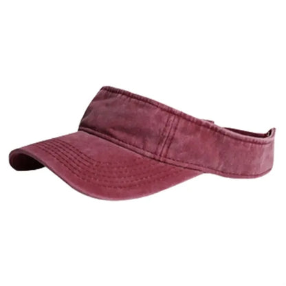 Stonewashed Cotton Visor Baseball Cap