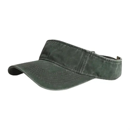 Stonewashed Cotton Visor Baseball Cap