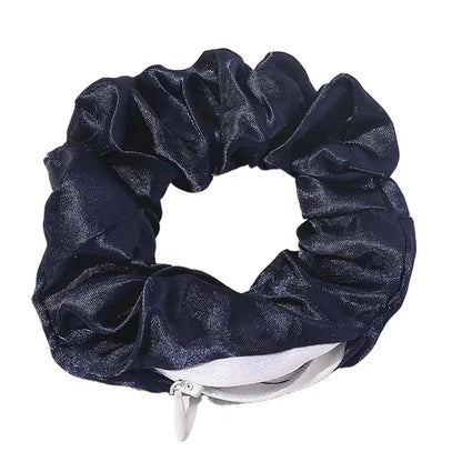 Scrunchie With Hidden Pocket