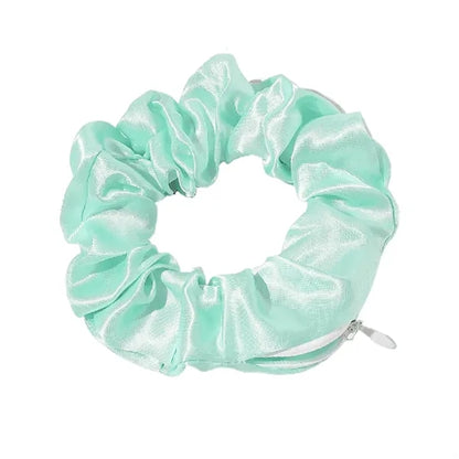 Scrunchie With Hidden Pocket