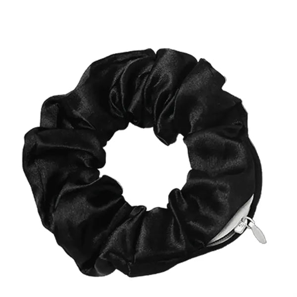 Scrunchie With Hidden Pocket