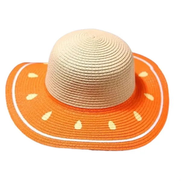 Women's Summer Watermelon Sun Protective Straw Hat