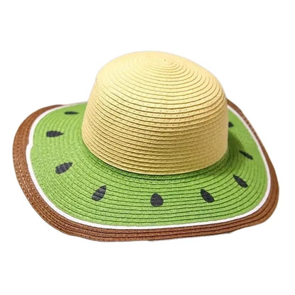 Women's Summer Watermelon Sun Protective Straw Hat