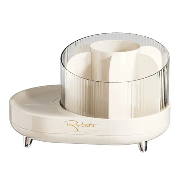Rotating Cosmetics Desk Organizer