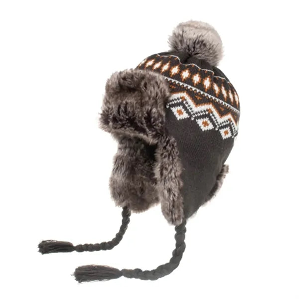 Winter Ear Protection Pom-Pom Hat