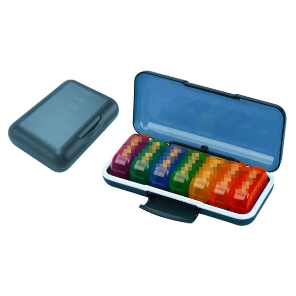 Detachable 7-Day Pill Box Organizer