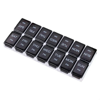 Split Weekly Pill Case