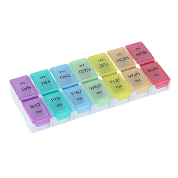 Split Weekly Pill Case