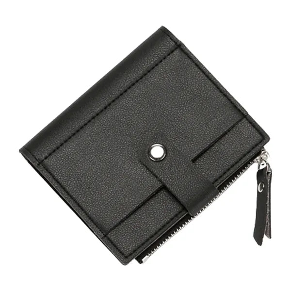 Pu Credit Card Wallets With Snap Closure