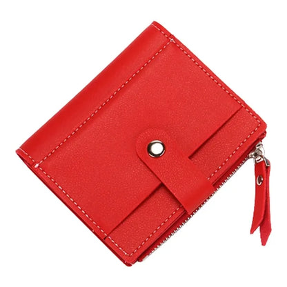 Pu Credit Card Wallets With Snap Closure