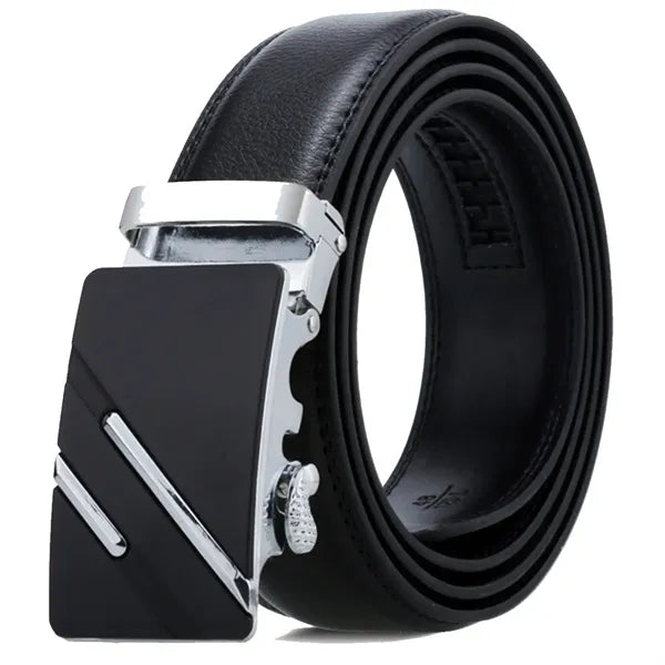 Men Leather Business Belt
