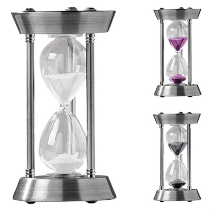 15 Minutes Zinc Plated Hourglass Timer