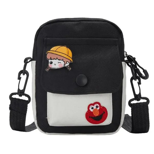 Cross-Body Canvas Bag