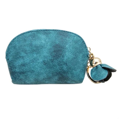 Zipper Flower Mini Coin Purse