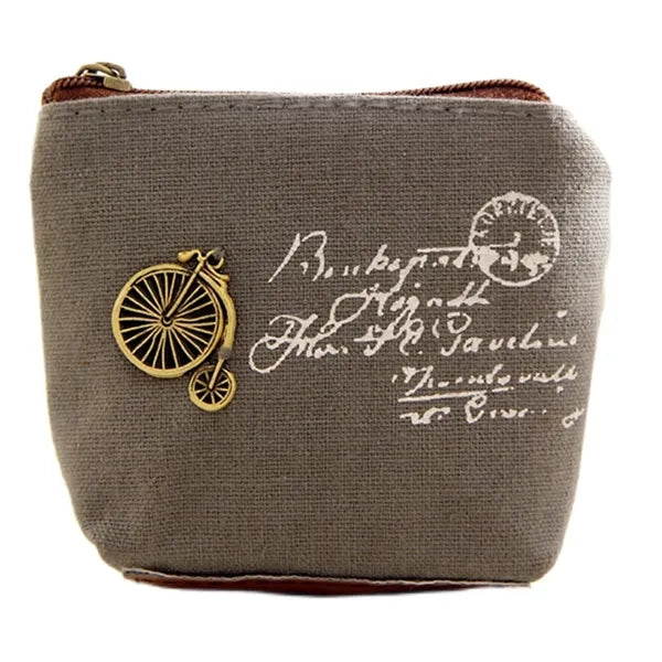 Canvas Coin Purse