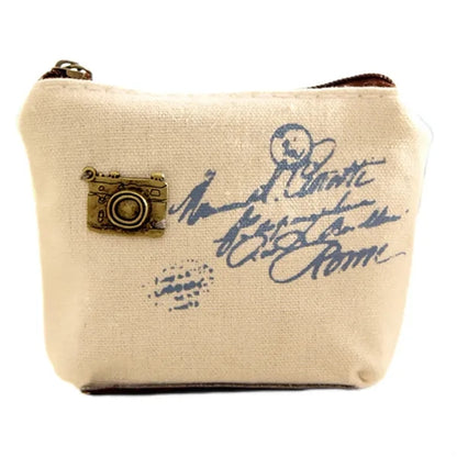 Canvas Coin Purse